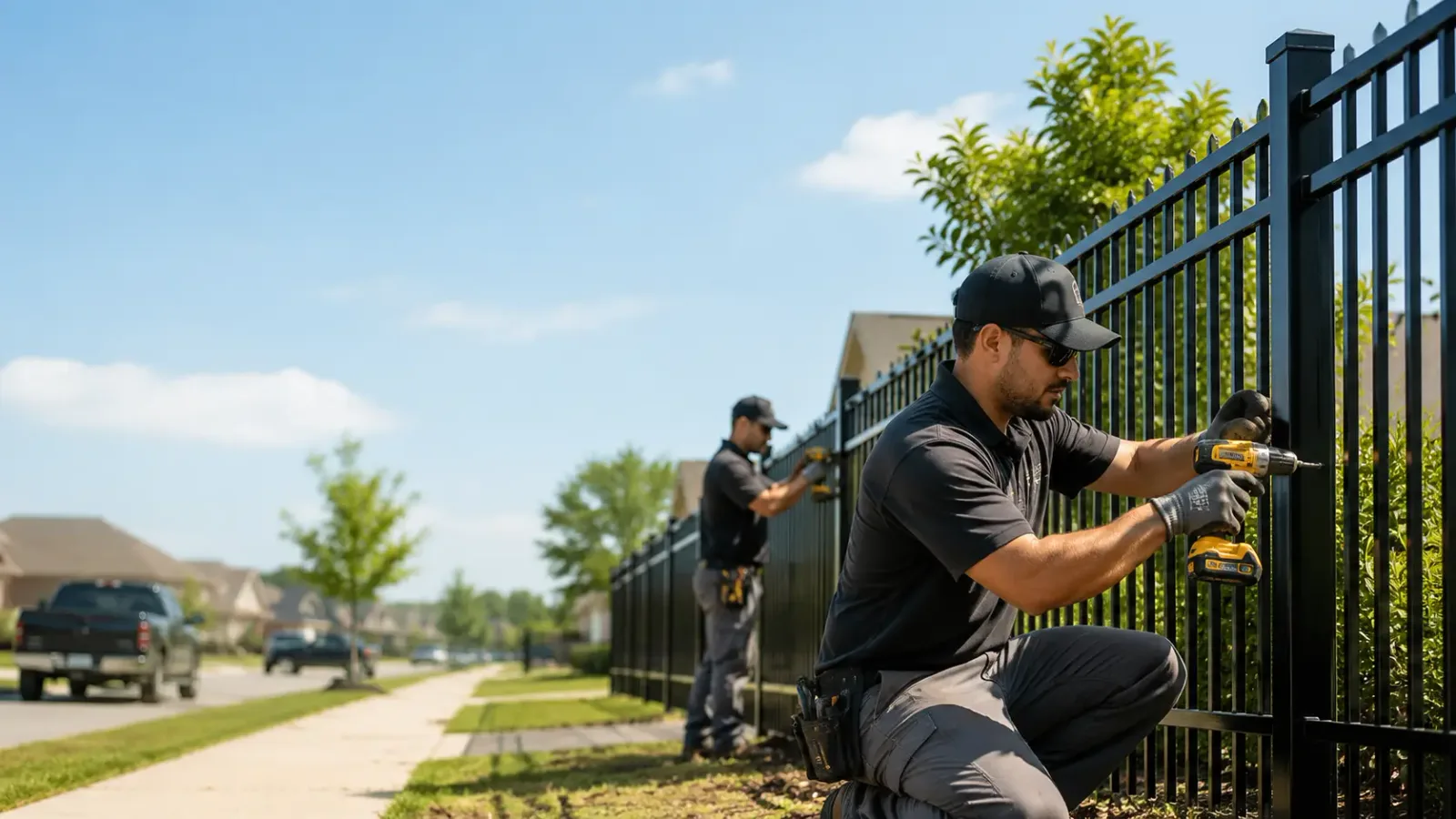 Metal Fence Installation in Glyndon, MD